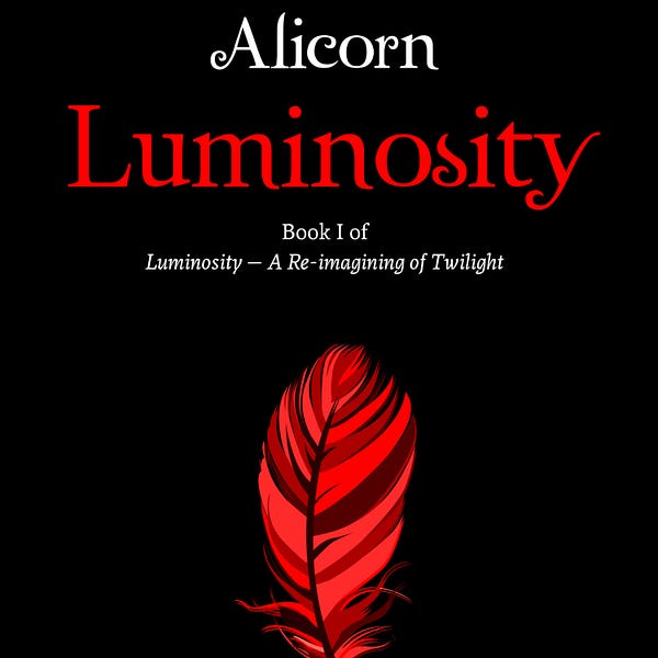 Luminosity audiobook cover art